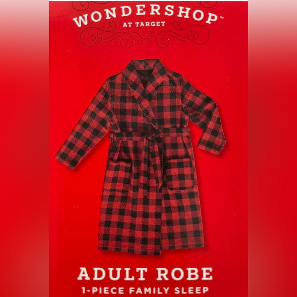 Wondershop Buffalo Plaid Robe